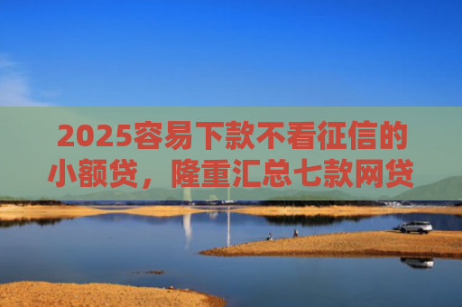 2025容易下款不看征信的小额贷，隆重汇总七款网贷口子额度大好下款