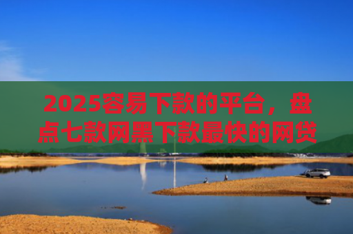 2025容易下款的平台，盘点七款网黑下款最快的网贷口子