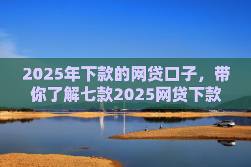 2025年下款的网贷口子，带你了解七款2025网贷下款的口子