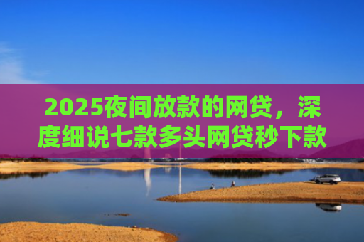 2025夜间放款的网贷，深度细说七款多头网贷秒下款的口子