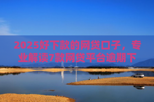 2025好下款的网贷口子，专业解读7款网贷平台逾期下款口子