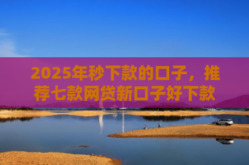 2025年秒下款的口子，推荐七款网贷新口子好下款