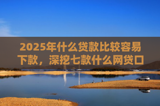 2025年什么贷款比较容易下款，深挖七款什么网贷口子容易下款