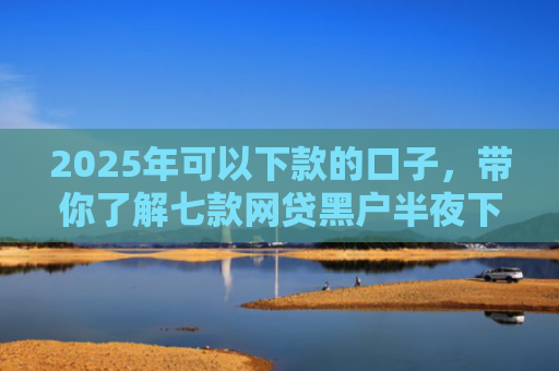 2025年可以下款的口子，带你了解七款网贷黑户半夜下款口子