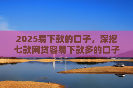2025易下款的口子，深挖七款网贷容易下款多的口子