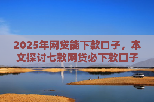 2025年网贷能下款口子，本文探讨七款网贷必下款口子平台