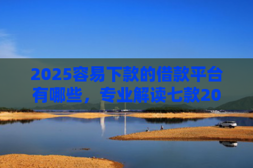 2025容易下款的借款平台有哪些，专业解读七款2025年网贷下款口子