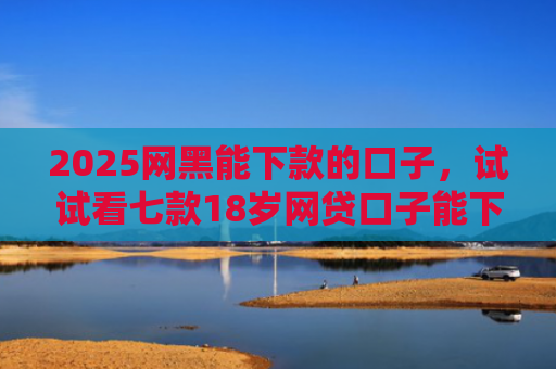 2025网黑能下款的口子，试试看七款18岁网贷口子能下款
