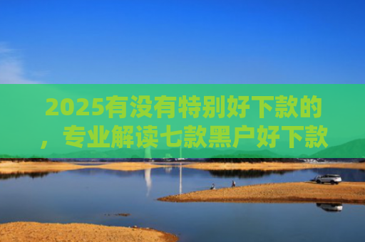 2025有没有特别好下款的，专业解读七款黑户好下款的网贷口子