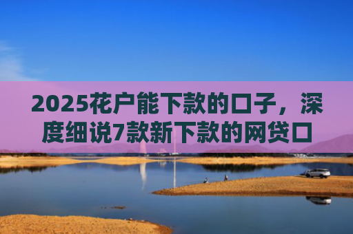 2025花户能下款的口子，深度细说7款新下款的网贷口子