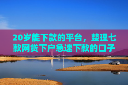 20岁能下款的平台，整理七款网贷下户急速下款的口子