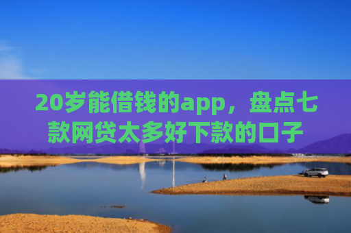 20岁能借钱的app，盘点七款网贷太多好下款的口子