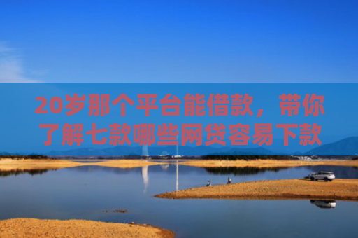 20岁那个平台能借款，带你了解七款哪些网贷容易下款的口子