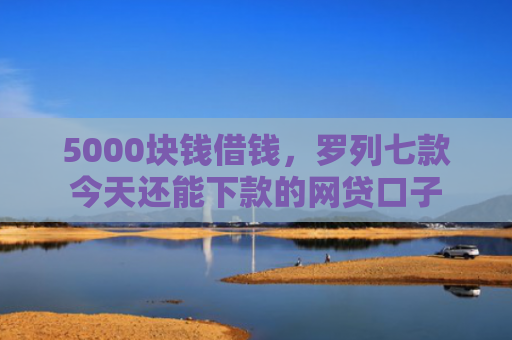 5000块钱借钱，罗列七款今天还能下款的网贷口子