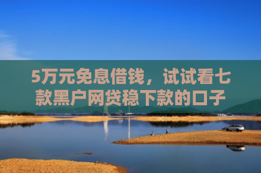 5万元免息借钱，试试看七款黑户网贷稳下款的口子