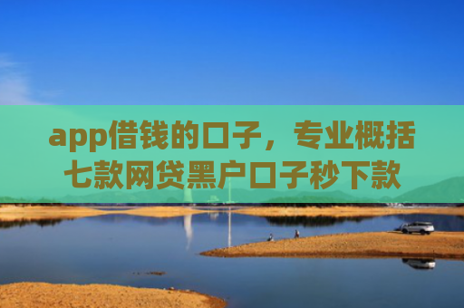 app借钱的口子，专业概括七款网贷黑户口子秒下款