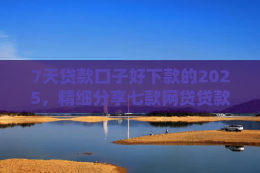7天贷款口子好下款的2025，精细分享七款网贷贷款口子急速下款的