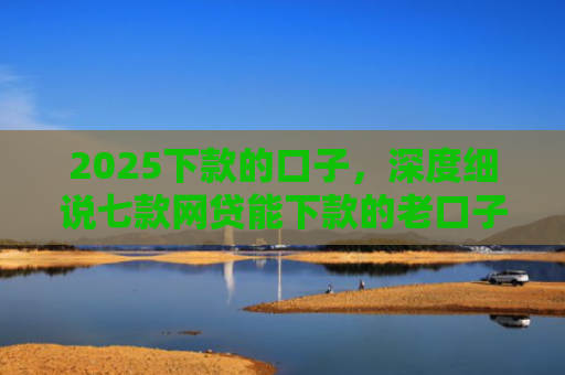 2025下款的口子，深度细说七款网贷能下款的老口子