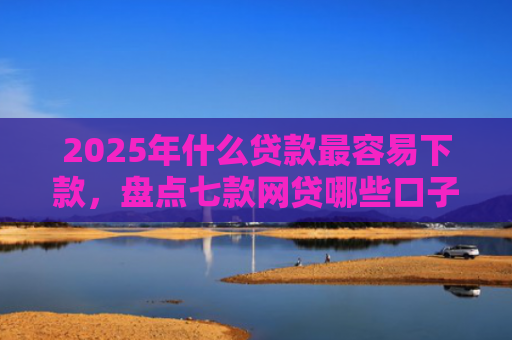 2025年什么贷款最容易下款，盘点七款网贷哪些口子比下款