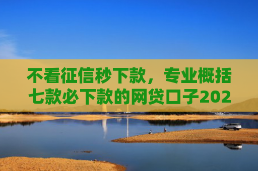不看征信秒下款，专业概括七款必下款的网贷口子2025iOS