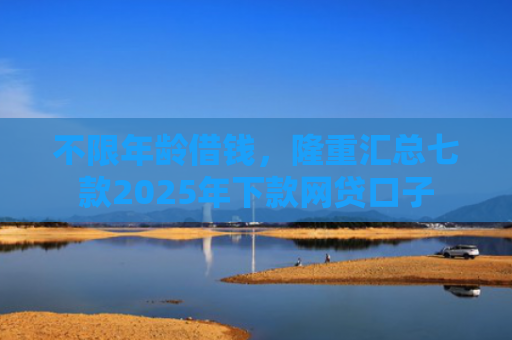 不限年龄借钱，隆重汇总七款2025年下款网贷口子