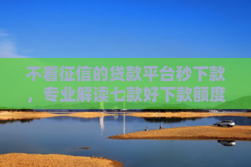 不看征信的贷款平台秒下款，专业解读七款好下款额度大的网贷口子