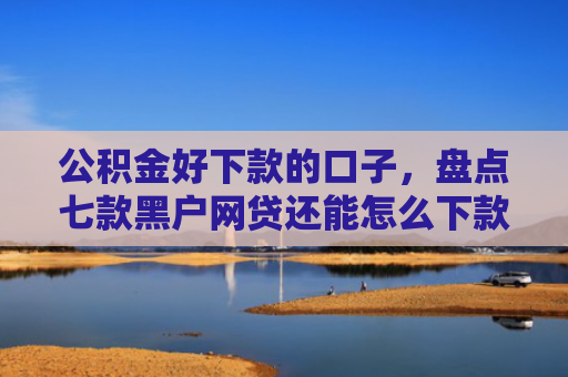 公积金好下款的口子，盘点七款黑户网贷还能怎么下款