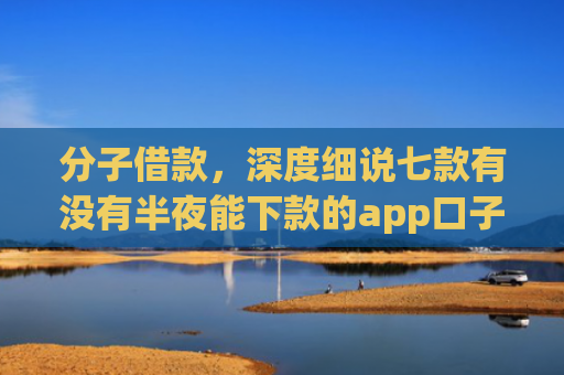 分子借款，深度细说七款有没有半夜能下款的app口子