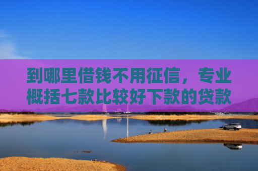 到哪里借钱不用征信，专业概括七款比较好下款的贷款口子