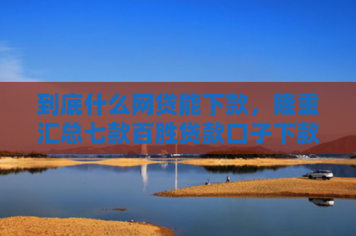 到底什么网贷能下款，隆重汇总七款百胜贷款口子下款快吗