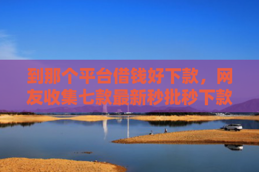 到那个平台借钱好下款，网友收集七款最新秒批秒下款贷款口子