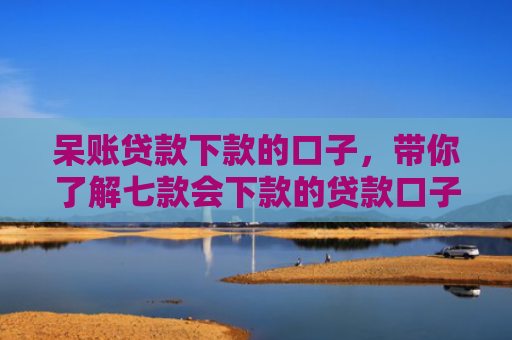 呆账贷款下款的口子，带你了解七款会下款的贷款口子
