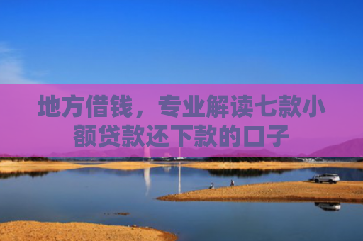地方借钱，专业解读七款小额贷款还下款的口子