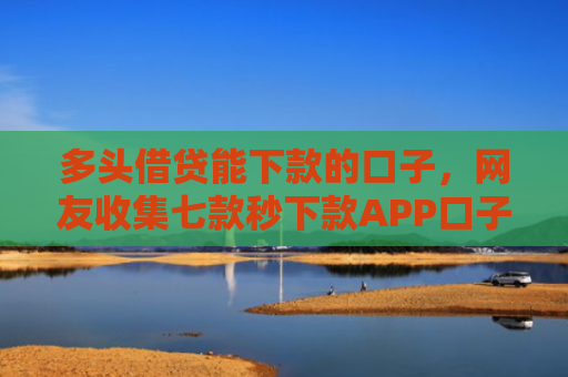 多头借贷能下款的口子，网友收集七款秒下款APP口子