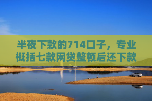半夜下款的714口子，专业概括七款网贷整顿后还下款的口子