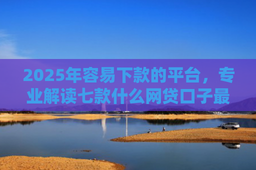 2025年容易下款的平台，专业解读七款什么网贷口子最好下款