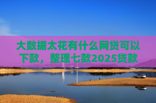 大数据太花有什么网贷可以下款，整理七款2025贷款下款口子