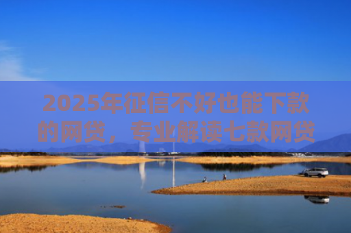 2025年征信不好也能下款的网贷，专业解读七款网贷易下款的口子