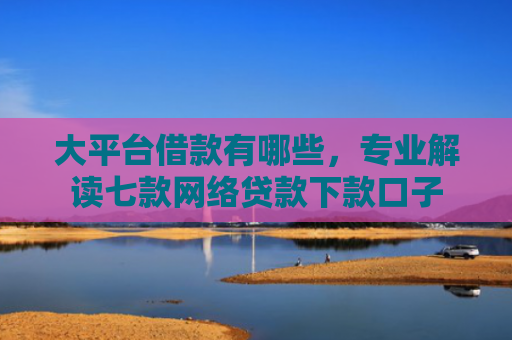大平台借款有哪些，专业解读七款网络贷款下款口子