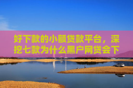 好下款的小额贷款平台，深挖七款为什么黑户网贷会下款
