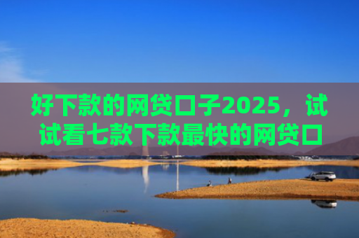 好下款的网贷口子2025，试试看七款下款最快的网贷口子黑户