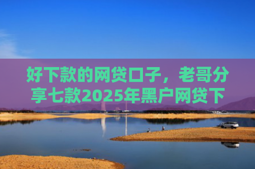 好下款的网贷口子，老哥分享七款2025年黑户网贷下款口子