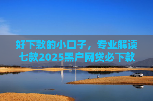 好下款的小口子，专业解读七款2025黑户网贷必下款口子
