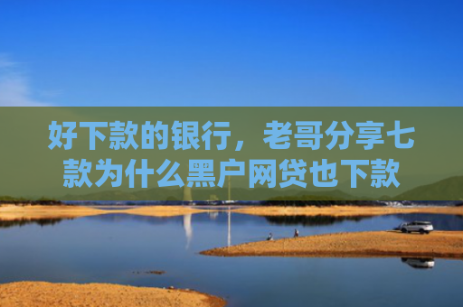 好下款的银行，老哥分享七款为什么黑户网贷也下款
