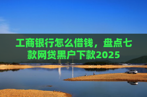工商银行怎么借钱，盘点七款网贷黑户下款2025