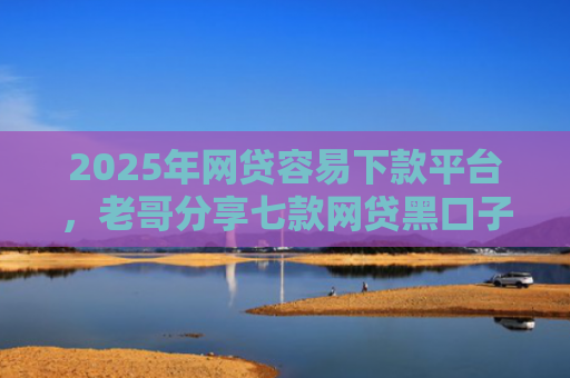 2025年网贷容易下款平台，老哥分享七款网贷黑口子易下款