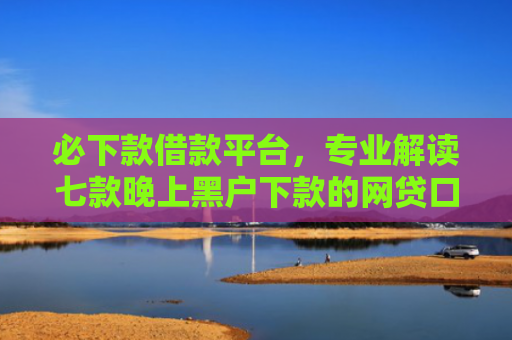 必下款借款平台，专业解读七款晚上黑户下款的网贷口子