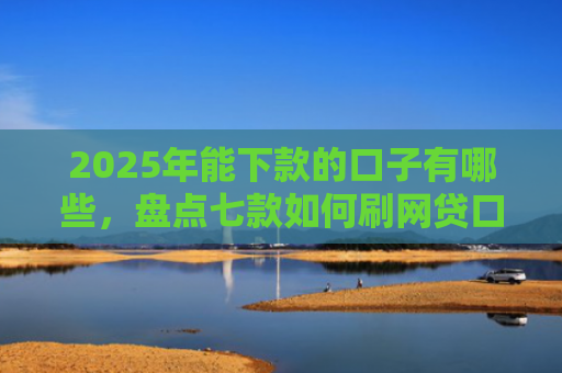 2025年能下款的口子有哪些，盘点七款如何刷网贷口子下款
