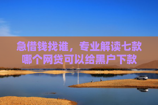 急借钱找谁，专业解读七款哪个网贷可以给黑户下款