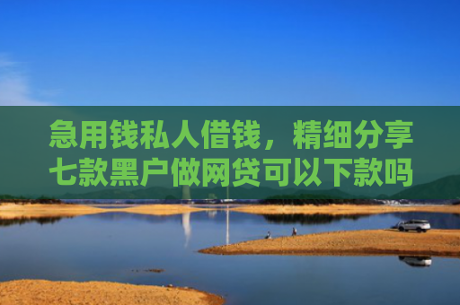 急用钱私人借钱，精细分享七款黑户做网贷可以下款吗